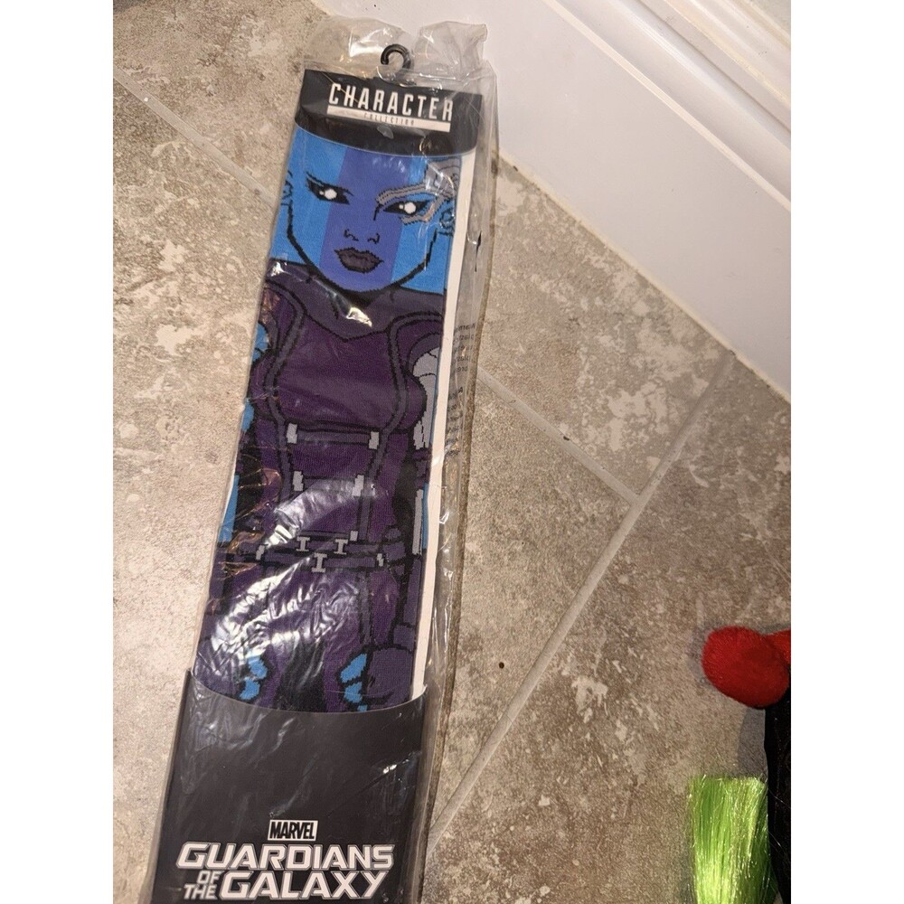 Guardians of the Galaxy Crew Socks Nebula Character GOTG Marvel Comics Avengers